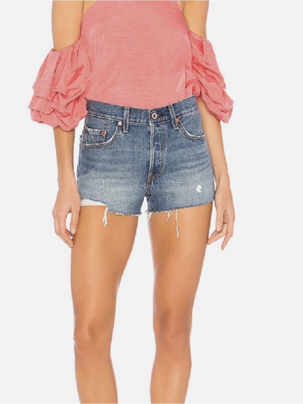 Levi’s 501 Denim Shorts - Picture 15 of 16